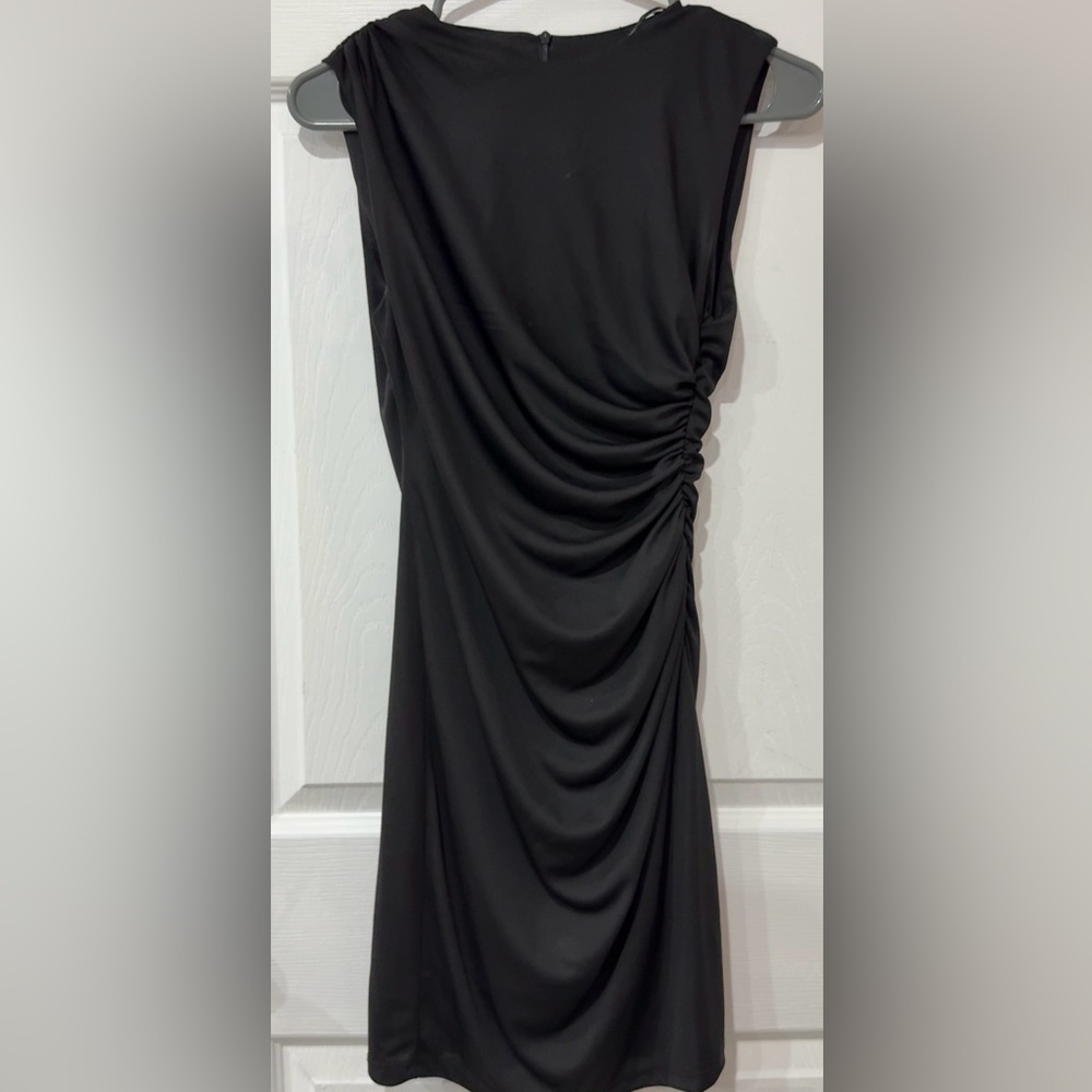 Zara One Shoulder Black Dress